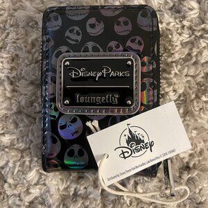 Disney Parks Loungefly Nightmare Before Christmas Jack Skellington Wallet NWT